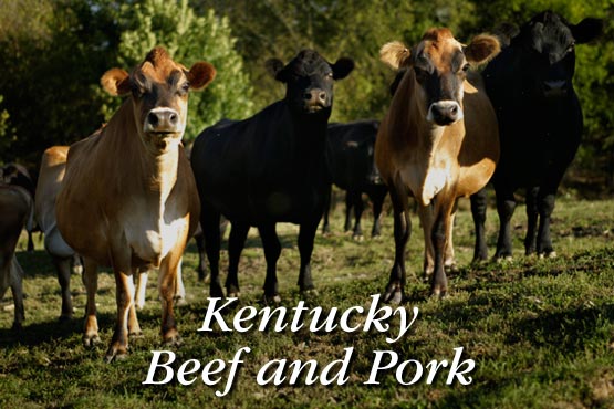 beef and pork